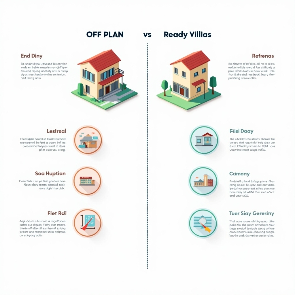 Off-Plan vs. Ready Villas in Dubai: Which One to Choose?