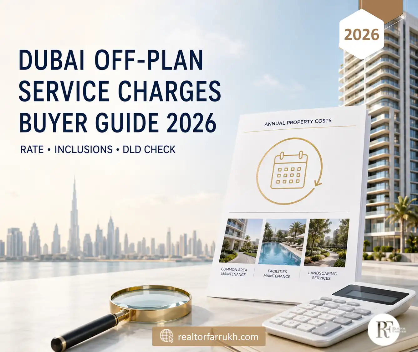 Dubai Off Plan Service Charges Buyer Guide 2026