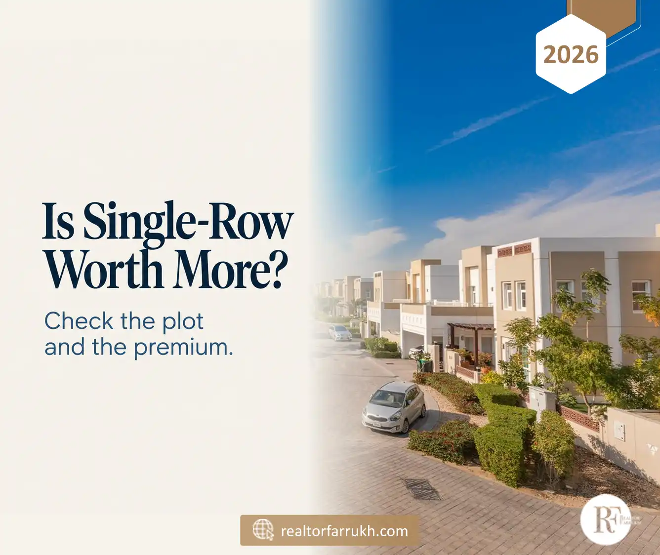 Single-Row vs Back-to-Back Townhouses in Dubai