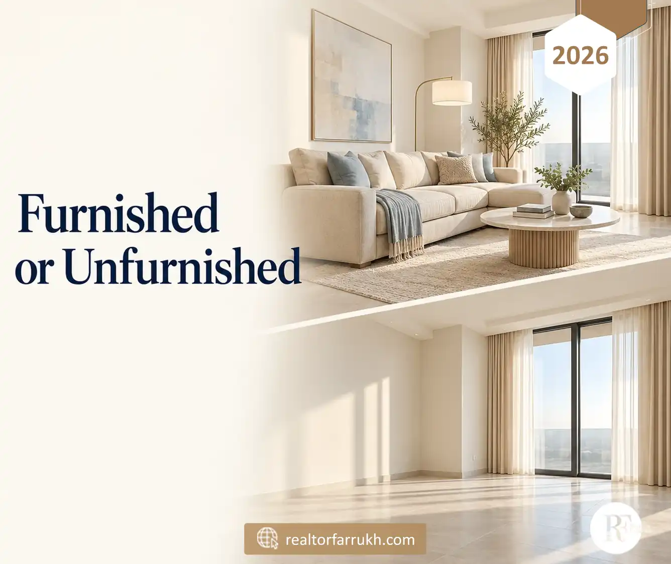 Furnished vs Unfurnished Off Plan Apartments in Dubai