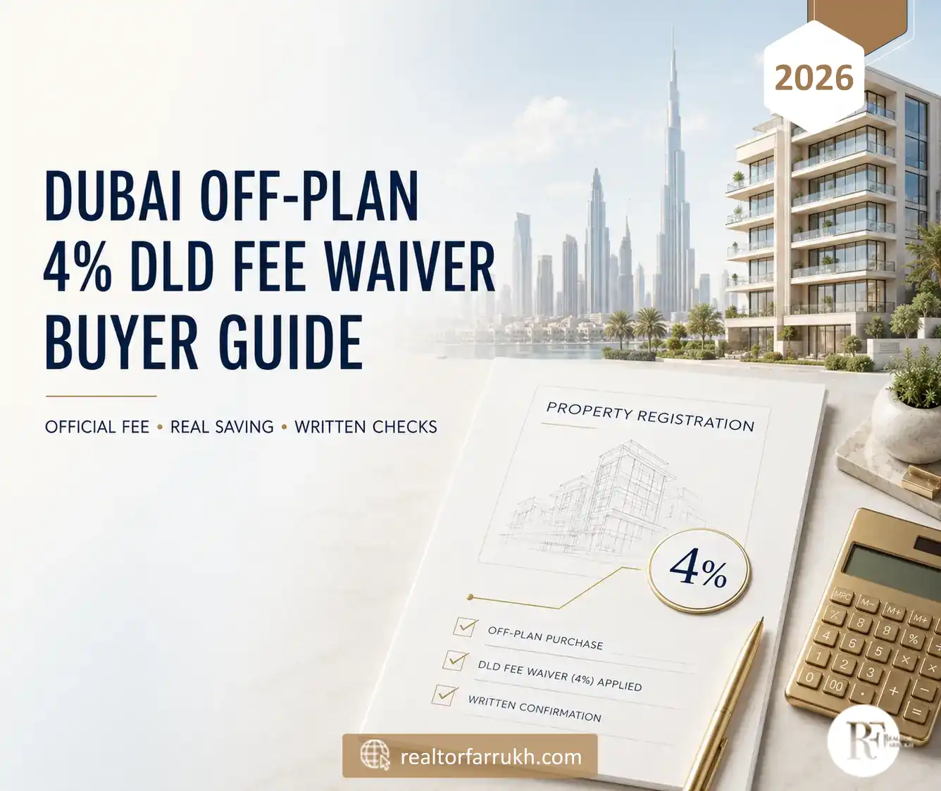 Dubai Off Plan DLD Fee Waiver Explained