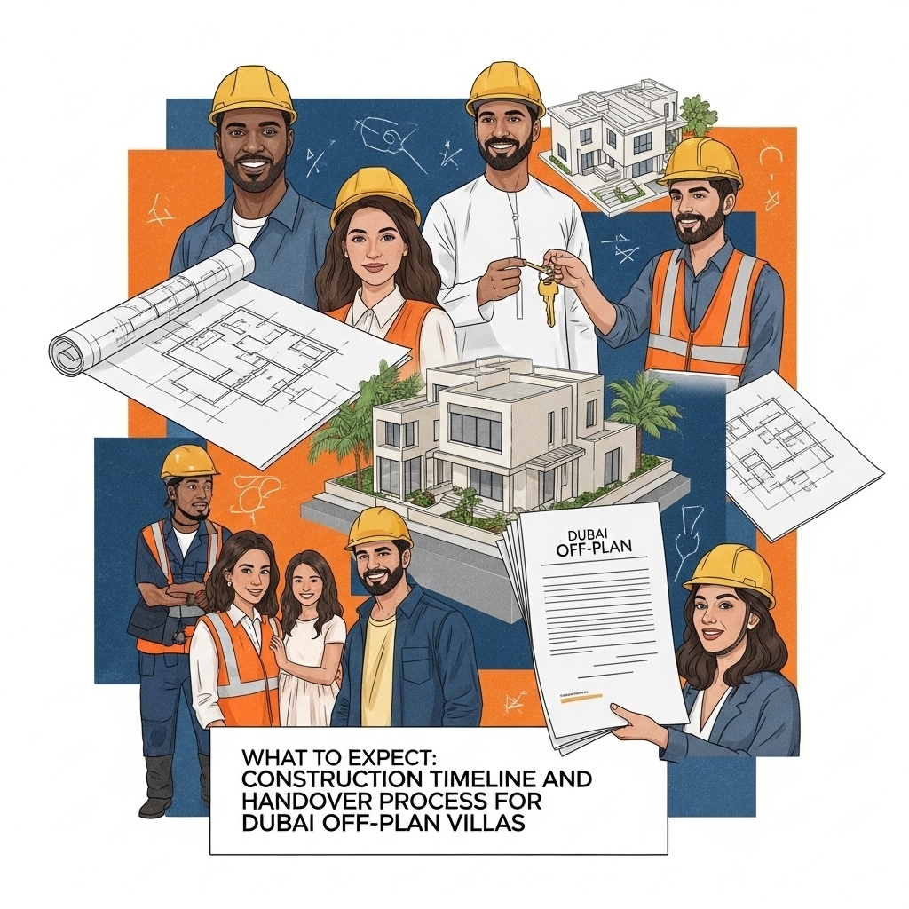 What to Expect: Construction Timeline and Handover Process for Dubai Off-Plan Villas