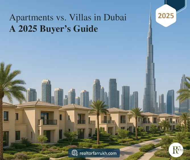 Apartments vs. Villas in Dubai - A 2025 Buyer’s Guide